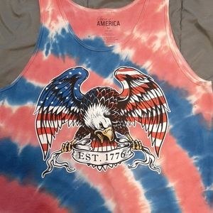 Spirit Of America Tie dye Tank Top